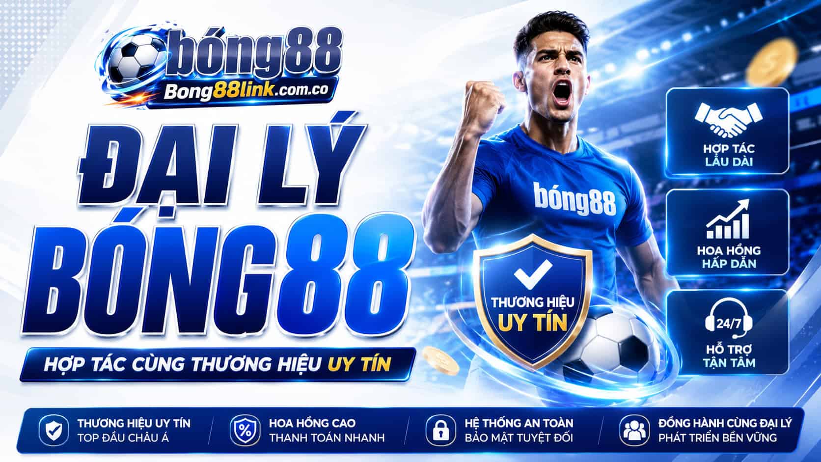 Đại lý Bong88 - Hợp tác cùng thương hiệu uy tín