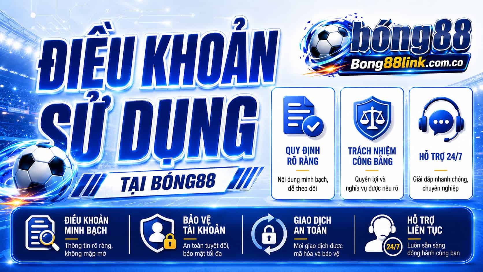 Điều khoản sử dụng tại Bong88