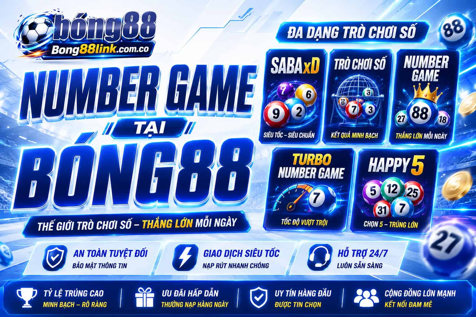 Number Game tai Bong88 - Kham pha san pham cuoc day thu vi