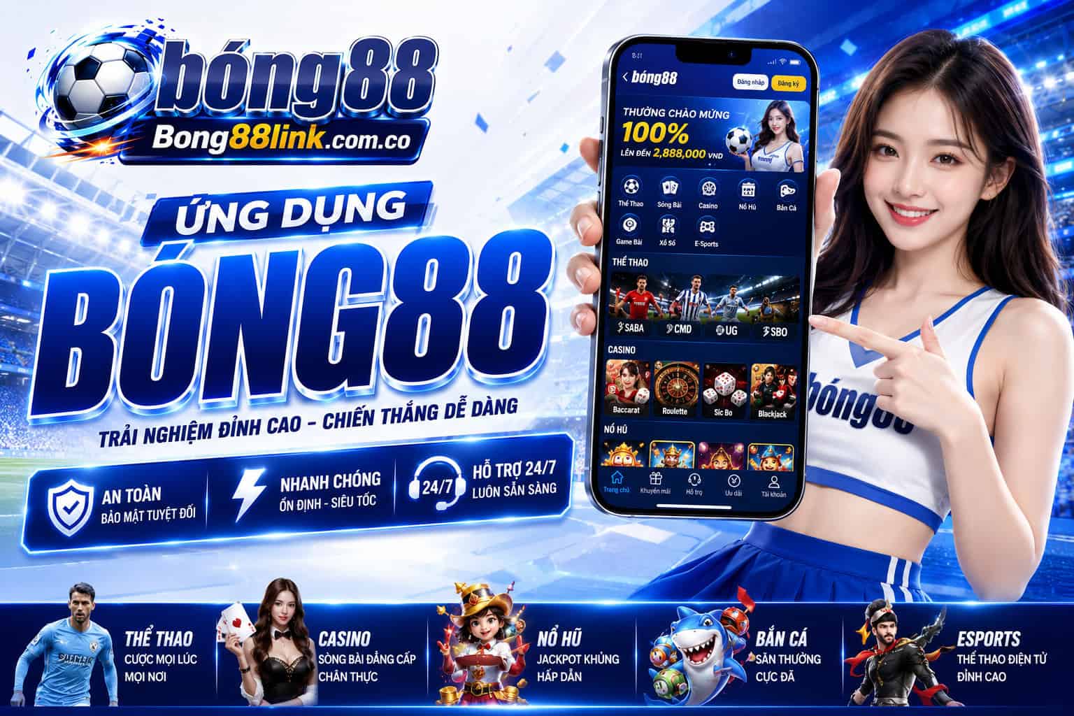Hướng dẫn tải ứng dụng Bong88